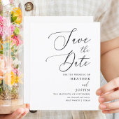 Papier Budget Simple Calligraphie Mariage Enregistrer les