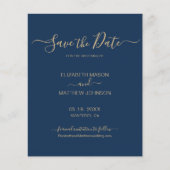 Papier Budget Simple Élégant Script Enregistrer Le prospe (Devant)