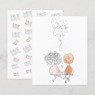 Papier Budget Simple Happy Valentine's Day!Holiday Card
