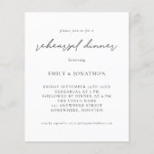 Papier Budget Simple N'Importe Quelle Couleur Répétition  (Devant)