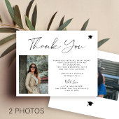 Papier Budget simple script 2 photo graduation merci