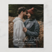 Papier Budget Simple Script Mariage Photo Enregistrer La  (Devant)