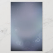 Papier Budget Snowflake est sur le chemin Baby shower de (Dos)