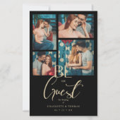 Papier Budget Soyez notre devis Invité Mariage fantaisist (Devant)