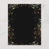 Papier Budget Sparkine Shine Gold Black Christmas Party (Dos)