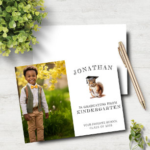 Papier Budget Squirrel Maternelle Faire-part d'études sup