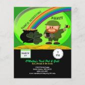 Papier Budget St Patrick's Day Leprechaun, Pot Gold Paper (Devant)