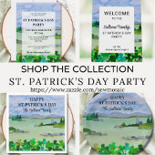 Papier Budget St Patrick's Day Shamrock Party Invitation