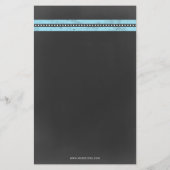 Papier Budget Starfish Beach Baby shower Invitation (Dos)