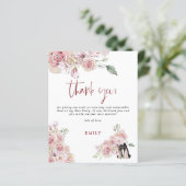 Papier Budget Stiletto Florals Photo Hen Party Merci (Debout devant)