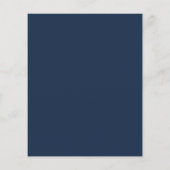 Papier Budget Sunflower Eucalyptus Blue First Communion (Dos)