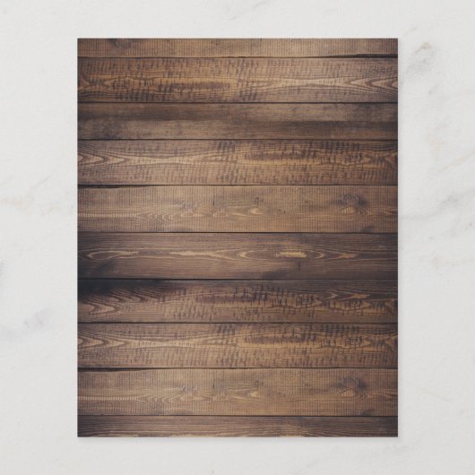 Papier Budget Sunflower & Eucalyptus Mariage de verdure (Dos)