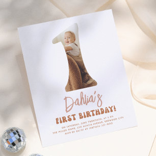 Papier Budget Super One Daisy Photo 1er Anniversaire