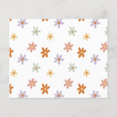 Papier Budget Super Sunshine Boho Daisy Photo Anniversair (Dos)