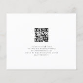 Papier Budget sur Forever QR Code Enregistrer la date (Dos)