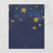 Papier Budget sur la lune Baby shower neutre entre les se (Dos)