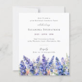 Papier BUDGET SURPRISE 40e anniversaire Juillet Fleur de  (Devant)