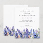 Papier BUDGET SURPRISE 90e anniversaire Juillet Fleur de  (Devant / Derrière)