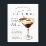 Papier BUDGET SURPRISE PARTY Tini Bit Older Martini 21e<br><div class="desc">Un petit déjeuner buffet froid et chaud (en supplément) est servi tous les matins au restaurant entre 6h00 et 10h00. Un joli arc féminin apporte une touche festive.</div>