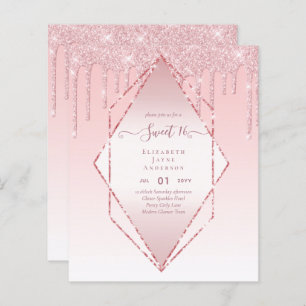 Papier BUDGET SWEET16 Parties scintillant de séchage Glam