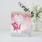 Papier BUDGET Sweet16 Parties scintillant Glamor Girly Ba (Debout devant)