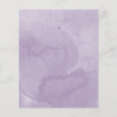 Papier Budget Sweet 16 Invitation Robe Florale violet (Dos)