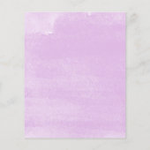 Papier Budget Sweet 16 Invitation Tiara Lavender Floral (Dos)