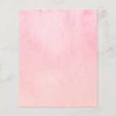 Papier Budget Sweet 16 Invitations Hot Rose Floral (Dos)