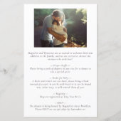 Papier Budget Sweet as Can Bee Baby shower Invitation (Dos)