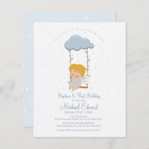 Papier Budget Sweet Baby Angel Baptême