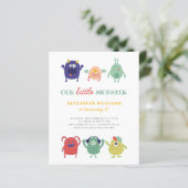 Papier Budget Sweet Colorful Petit Monstre Anniversaire d (Debout devant)