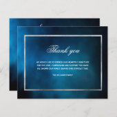 Papier Budget sympathie ciel bleu merci photo (Devant / Derrière)