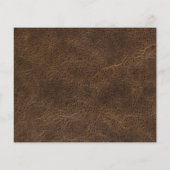 Papier Budget Sympathy Photo Funérailles Merci Cuir (Dos)