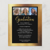 Papier BUDGET Tassel valait la 4ème photo Faire-part (Dos)