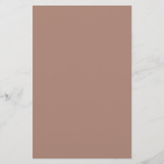 Papier Budget Terra Cotta Boho Mariage Moderne Simple (Dos)