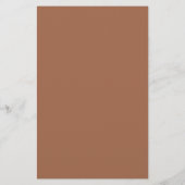 Papier Budget Terracotta Boho Mariage Moderne Simple (Dos)