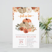 Papier Budget Tomber dans l'amour automne nuptiale de dou (Debout devant)