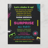 Papier Budget Totalement génial Invitation de fête des an (Devant)