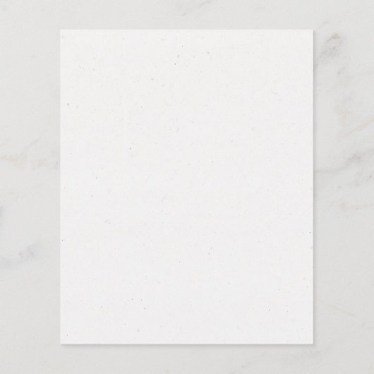 Papier BUDGET Tournesol Elephant Baby shower Merci (Dos)