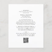 Papier Budget Tout en Un Bleu Poussiéreux Mariage Eucalyp (Dos)