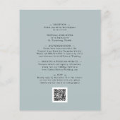 Papier Budget Tout en Un Mariage Eucalyptus Baies de Houx (Dos)