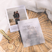 Papier Budget Tout en un QR Code Elegant 2 Mariage photo