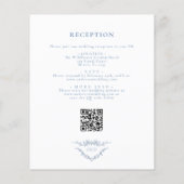 Papier Budget Tout en un Victorian QR Code Mariage (Dos)