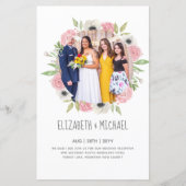 Papier Budget Trending PHOTO Mariage Invitations de récep (Devant)