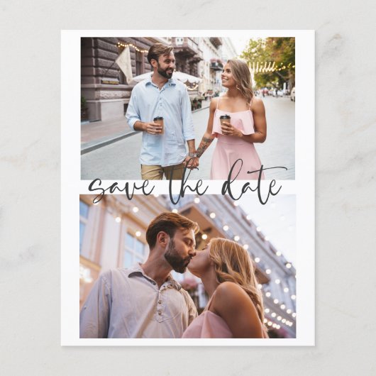 Papier Budget Trois Photo Script Minimaliste Enregistrer (Devant)