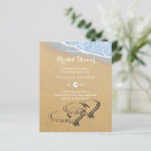 Papier Budget Tropical Beach Hearts dans la Fête des mari (Debout devant)