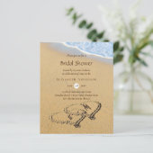 Papier Budget Tropical Beach Hearts dans la Fête des mari (Debout devant)