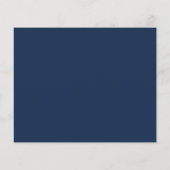 Papier Budget Tropical Palm Navy Blue Photo Enregistrer l (Dos)