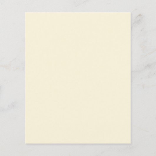 Papier Budget tropical pampas herbe faire-part de mariage (Dos)