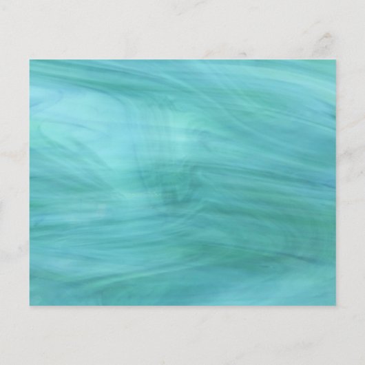 Papier Budget Turquoise Graduation Faire-part (Dos)